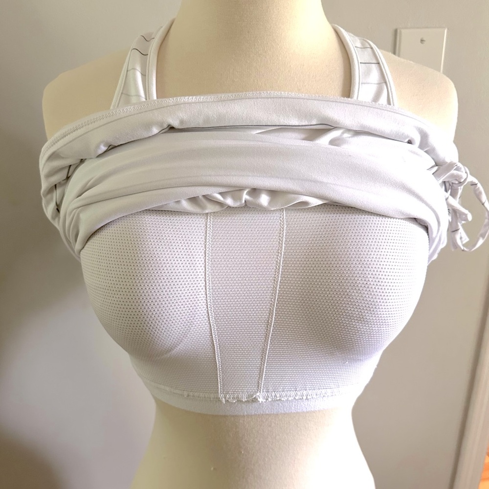 Athleta Tinker 2 Tank Top with side tie. Size S - Picture 5 of 5